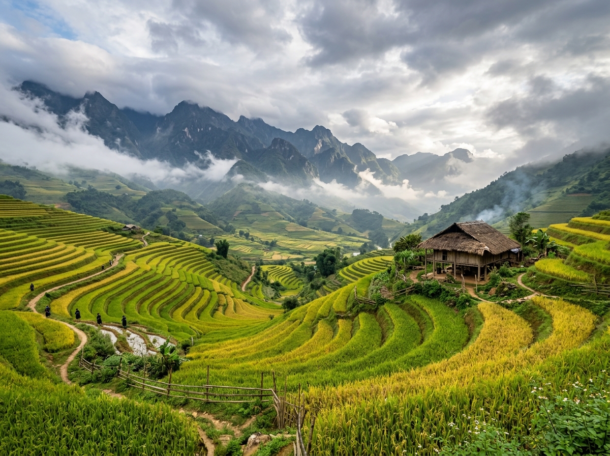 Ruộng bậc thang Sa Pa