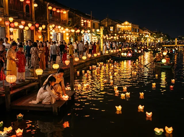Đêm hoa đăng sông Hoài