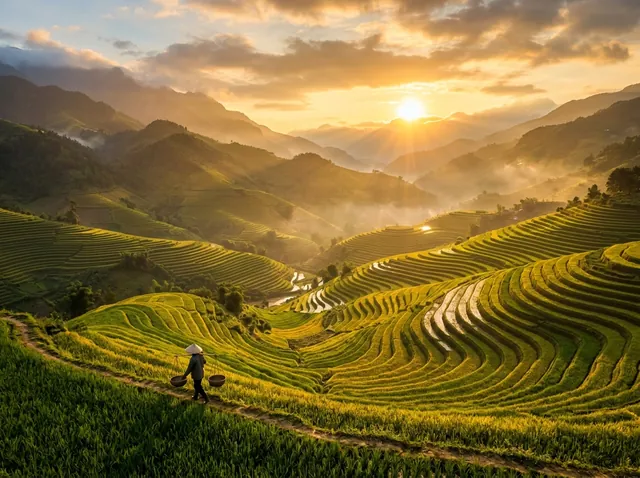 Ruộng bậc thang Mù Cang Chải